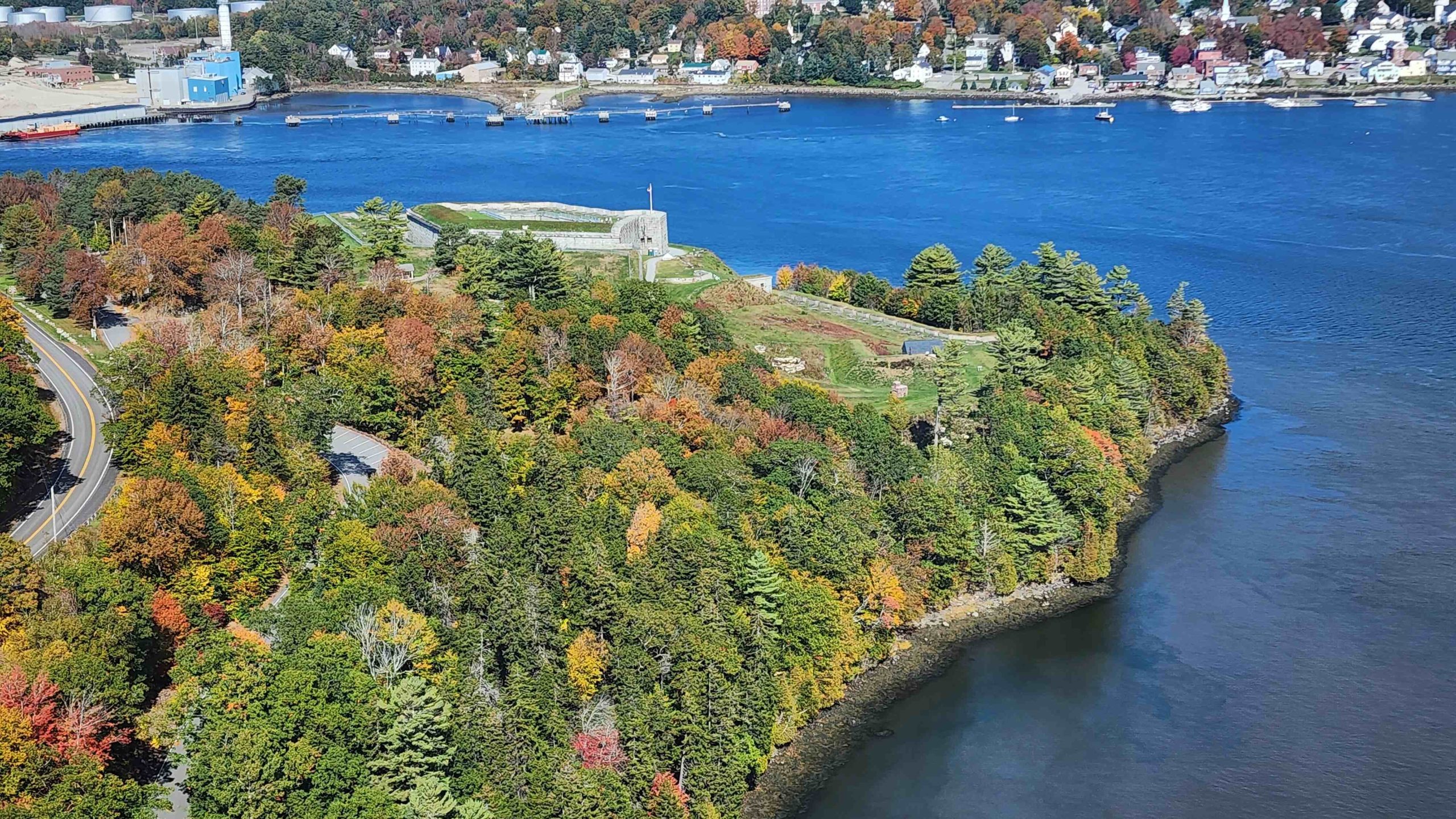 Fort Knox and Penobscot Narrows Bridge