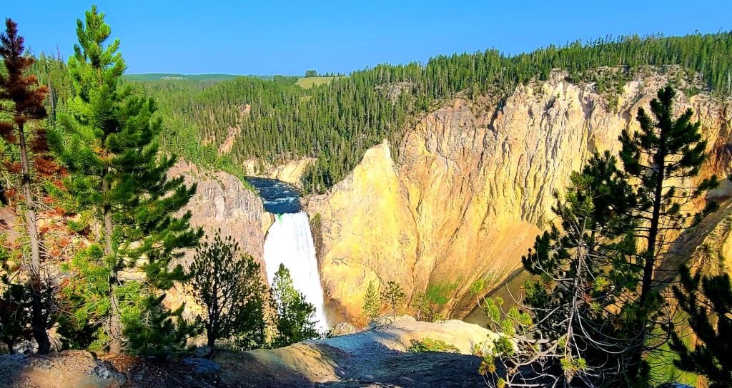 Grand Canyon of the Yellowstone South Rim Trail